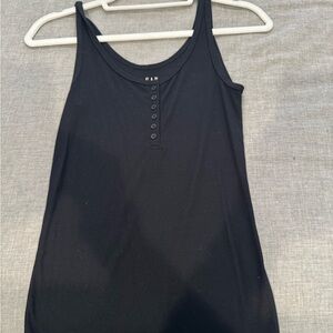 GAP Women's Classic Black Tank Top